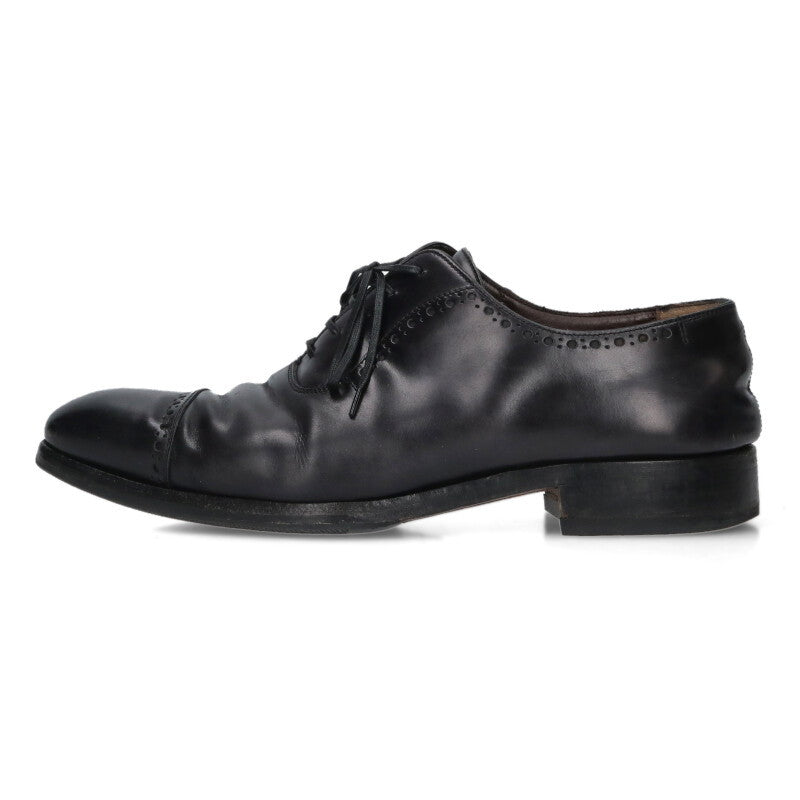 Salvatore Ferragamo Lace-up Leather Shoes Black Size 8
