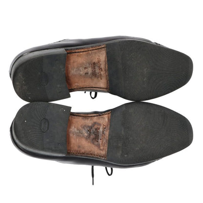 Salvatore Ferragamo Lace-up Leather Shoes Black Size 8
