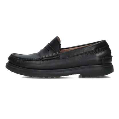 Salvatore Ferragamo Leather Loafers Black Size 8.5