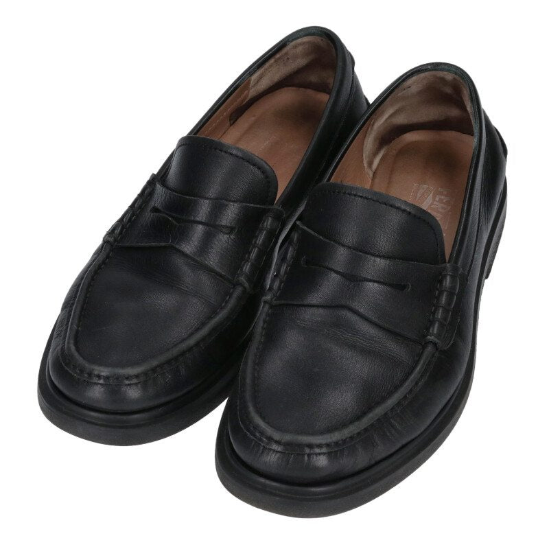 Salvatore Ferragamo Leather Loafers Black Size 8.5