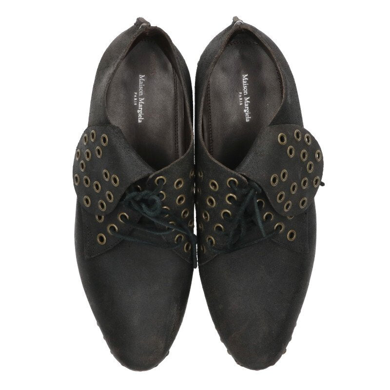 Maison Margiela S37WQ0326 Eyelet Stud Shoes Black Size 6.5