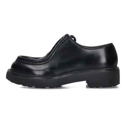PRADA Diapason Leather Loafers Black Size 6