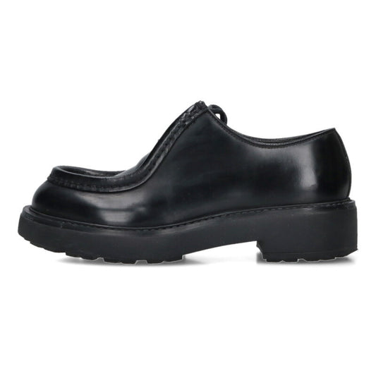 PRADA Diapason Leather Loafers Black Size 6