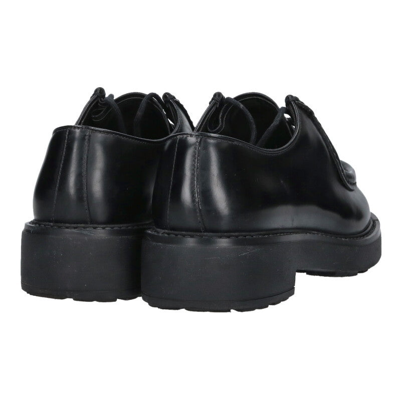 PRADA Diapason Leather Loafers Black Size 6