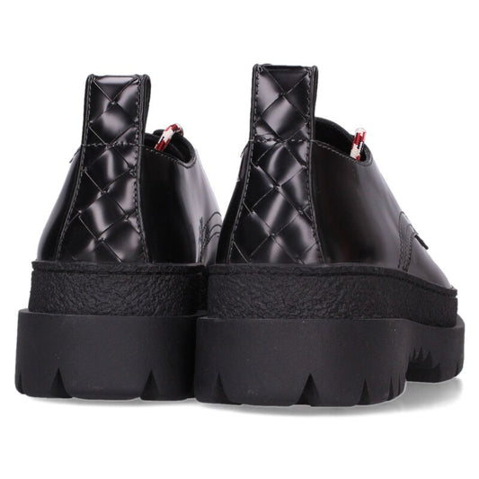 BOTTEGA VENETA High-Top Lace-Up Boots Black Size 9.5