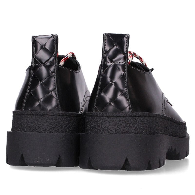 BOTTEGA VENETA High-Top Lace-Up Boots Black Size 8.5