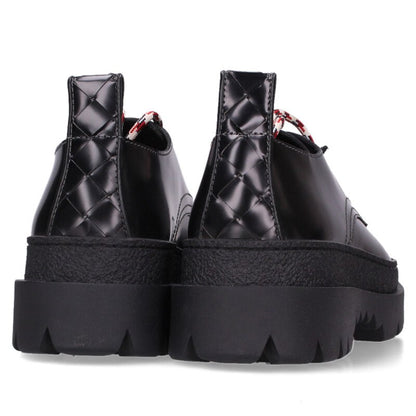 BOTTEGA VENETA High-Top Lace-Up Boots Black Size 8.5