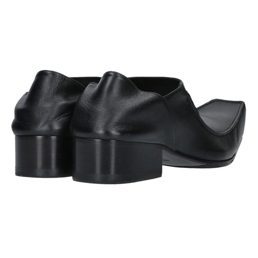 BALENCIAGA Romeo Leather Shoes Black Size 8.5