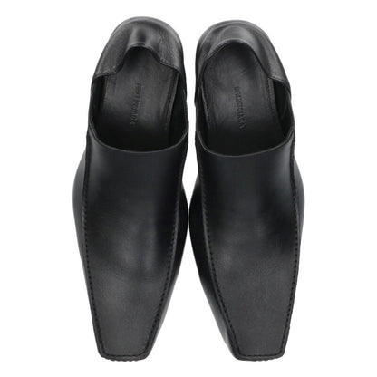 BALENCIAGA Romeo Leather Shoes Black Size 8.5