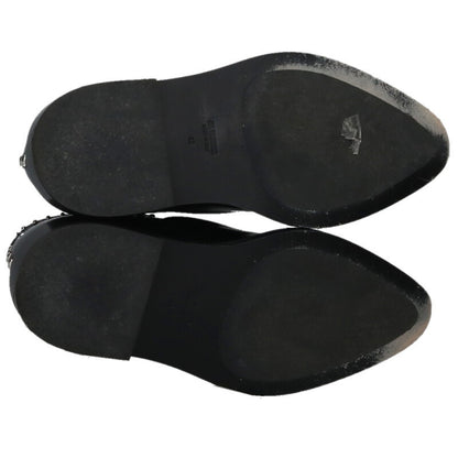 JILSANDER Studded Oxford Shoes Black Size 8.5