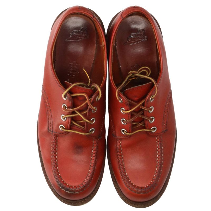 RED WING Classic Oxford Leather Shoes Brown Size 9D