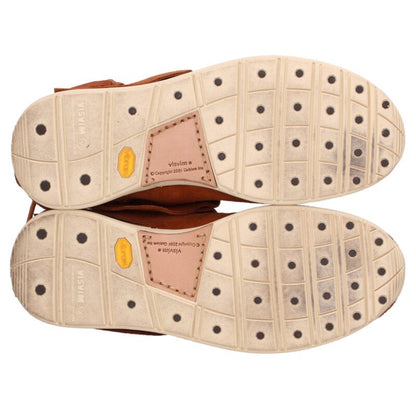 VISVIM 20AW FBT Lhamo Folk Suede Bead Moccasins Brown Size 9