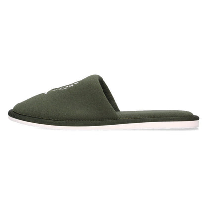 Chrome Hearts Hotel Horseshoe Slippers Green Size M