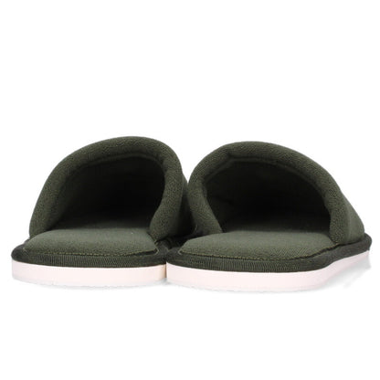 Chrome Hearts Hotel Horseshoe Slippers Green Size M