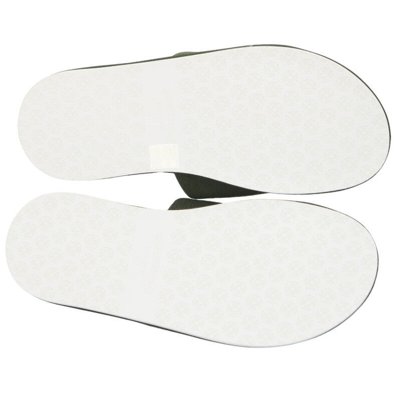 Chrome Hearts Hotel Horseshoe Slippers Green Size M
