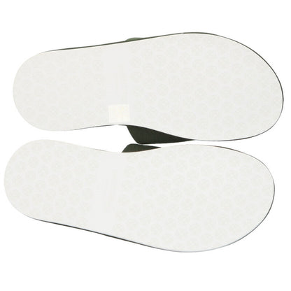 Chrome Hearts Hotel Horseshoe Slippers Green Size M