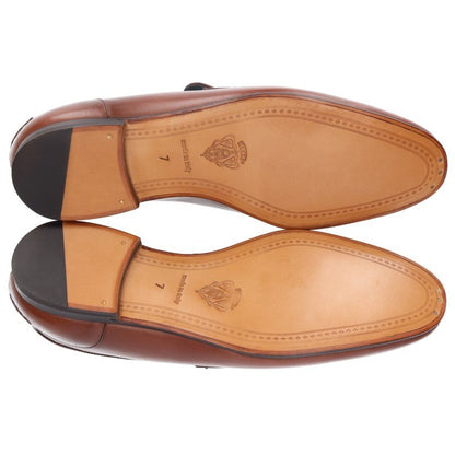 GUCCI Tassel Loafer Shoes Brown Size 7
