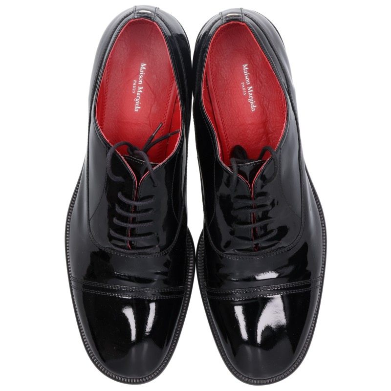 Maison Margiela Patent Leather Shoes Black Size 10.5