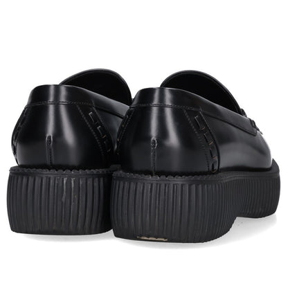 GUCCI Horsebit Creeper Loafers Black Size 6.5