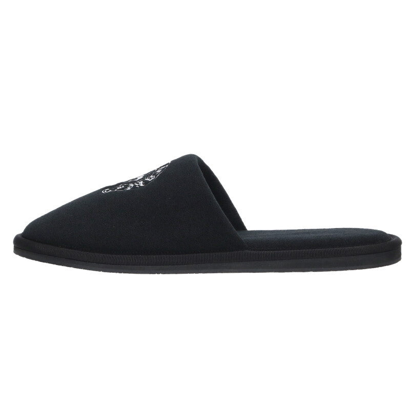 Chrome Hearts Hotel Horseshoe Slippers Black Size M
