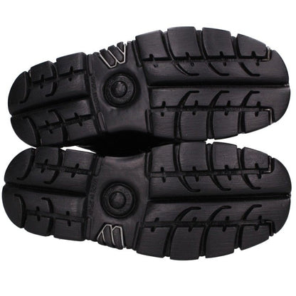 NEWROCK Platform Leather Shoes Black Size EU 43