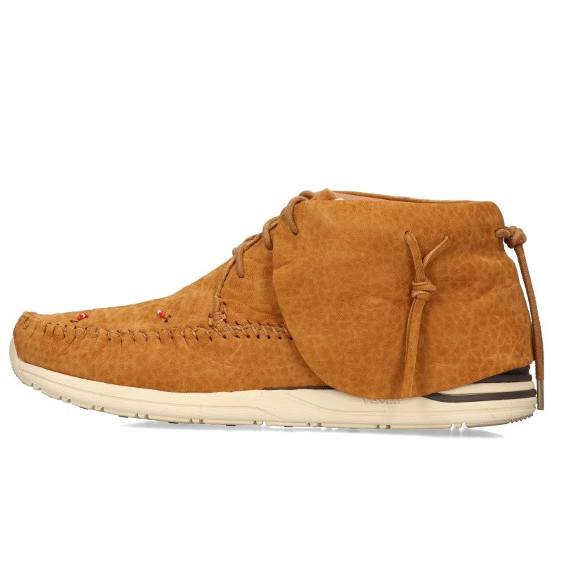 VISVIM FBT Lhamo-Folk Suede Sneakers Brown Size 10