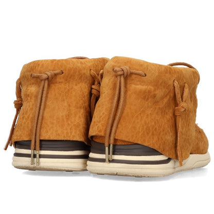 VISVIM FBT Lhamo-Folk Suede Sneakers Brown Size 10