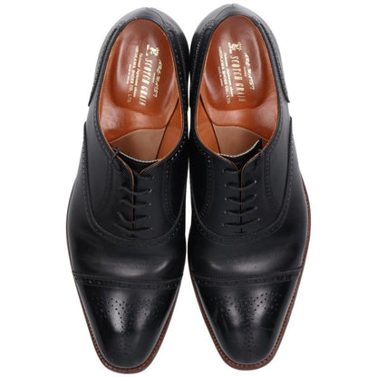 SCOTCHGRAIN Odessa II Semi-Brogue Oxfords Black Size 27