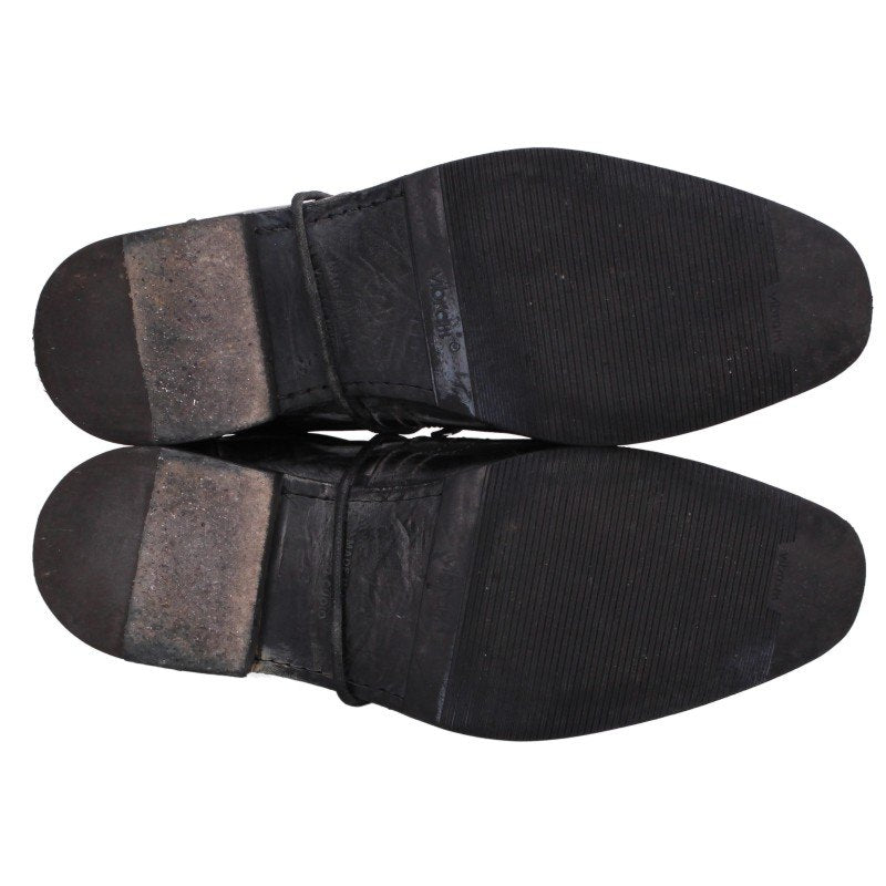 NO/FAITH STUDIOS NFS Football Derby Shoes Black Sneakers Size EU 43