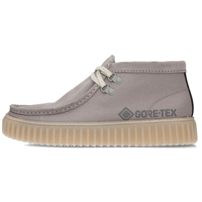 Clarks Torhill Hi GTX GORE-TEX Sneakers Gray Size 26.5cm