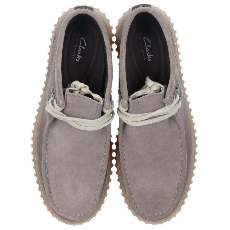 Clarks Torhill Hi GTX GORE-TEX Sneakers Gray Size 26.5cm