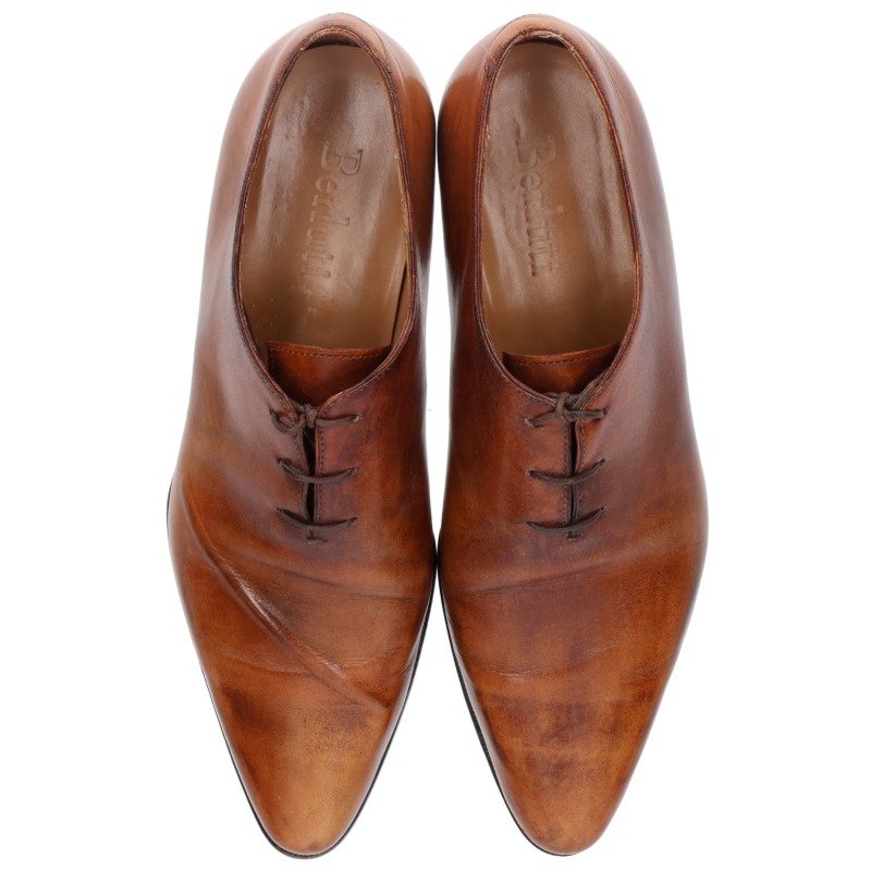 Berluti Alessandro Wholecut Dress Shoes Brown Size 6.5