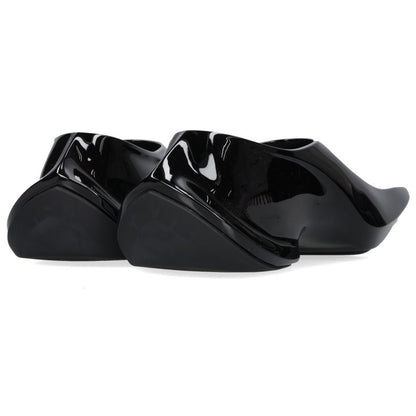 BALENCIAGA Space Patent Leather Shoes Black Size EU 41