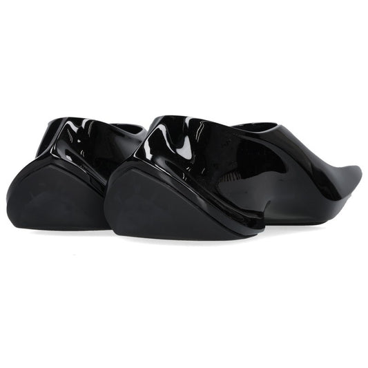 BALENCIAGA Space Patent Leather Shoes Black Size EU 41