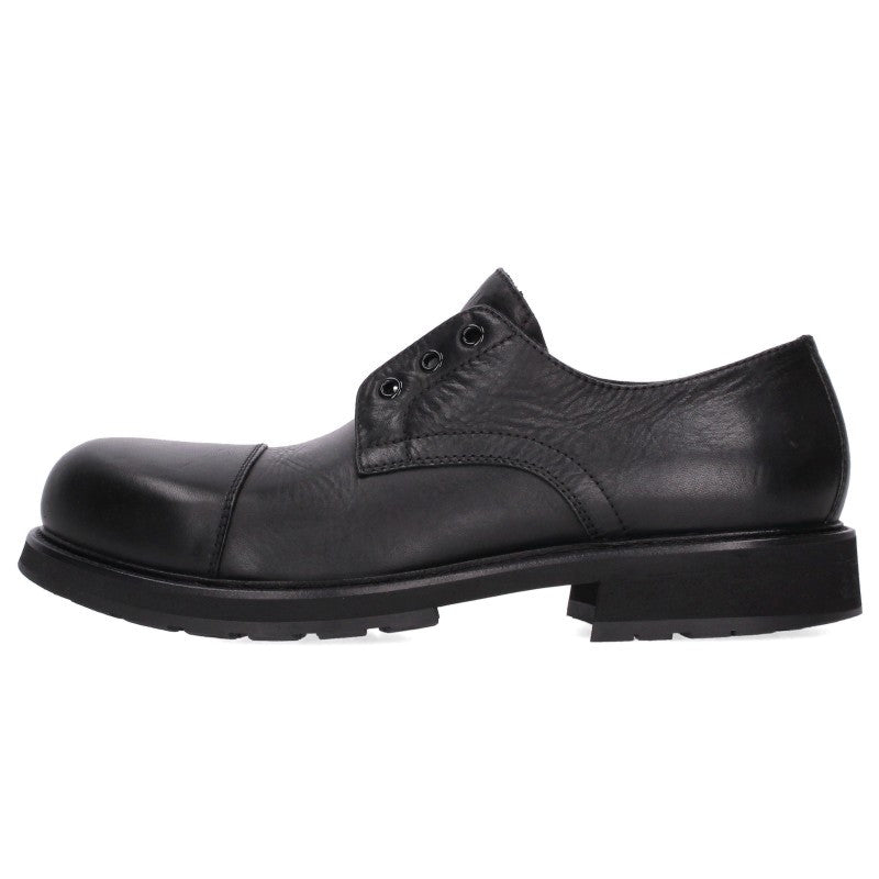 BALENCIAGA TRUCK DERBY Leather Sneakers Black Size EU 42