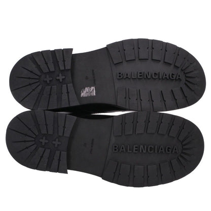 BALENCIAGA TRUCK DERBY Leather Sneakers Black Size EU 42