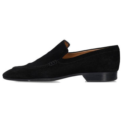 LOUISVUITTON Initial Plate Suede Slip-Ons Multi Size 9