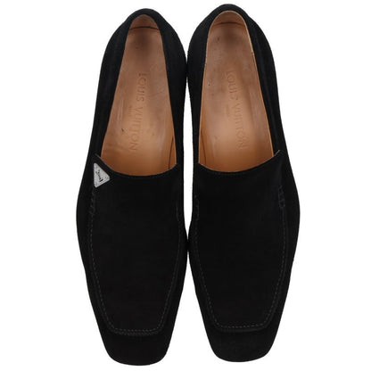 LOUISVUITTON Initial Plate Suede Slip-Ons Multi Size 9