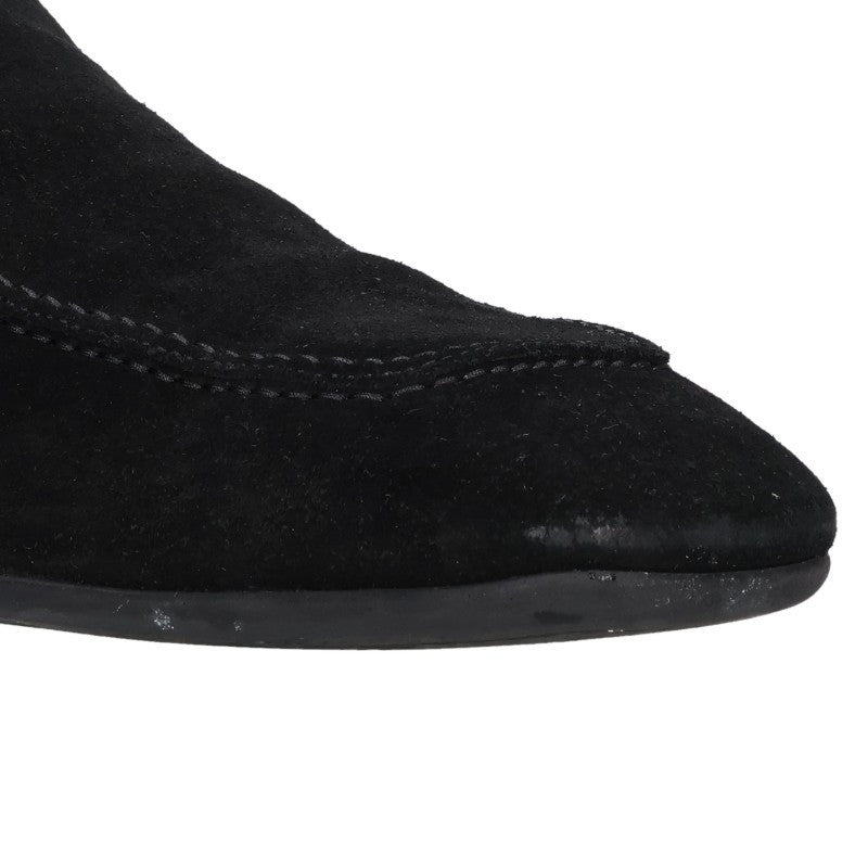 LOUISVUITTON Initial Plate Suede Slip-Ons Multi Size 9