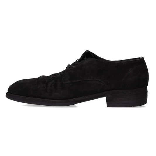 GUIDI 992 Donkey Reverse Suede Shoes Black Size EU 43