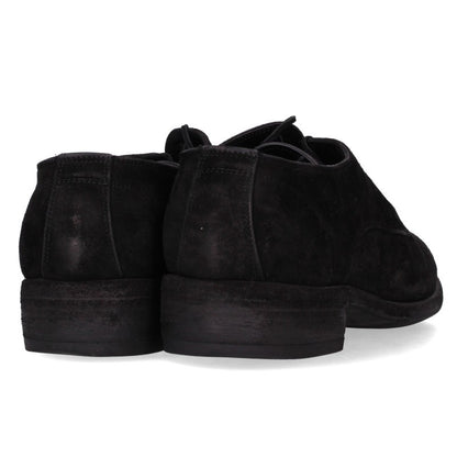 GUIDI 992 Donkey Reverse Suede Shoes Black Size EU 43