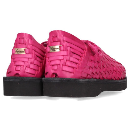 SUPREME 26SS Yuketen Leo Braided Sneakers Pink Size 29cm