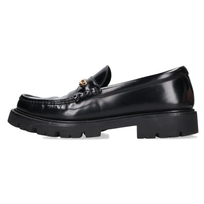 CELINE Triomphe Chain Loafers Black Size EU 43