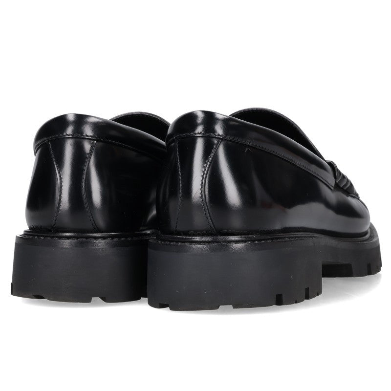 CELINE Triomphe Chain Loafers Black Size EU 43