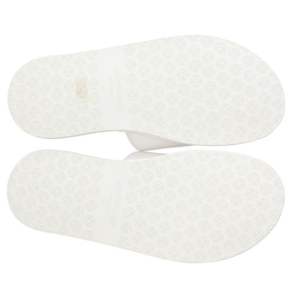 Chrome Hearts HOTEL SLIPPER Horseshoe Slipper White Size M