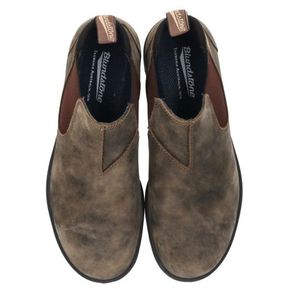 BLUNDSTONE Chelsea Side Gore Boots Beige Loafers Size 10