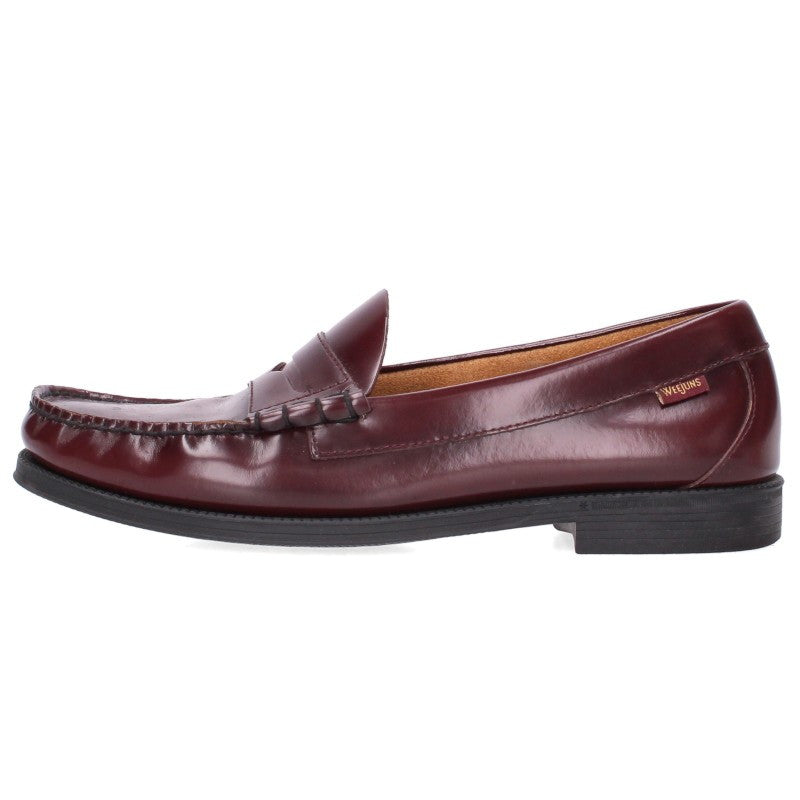 G.H.BASS&CO Rubber Sole Leather Loafers Bordeaux Size 10