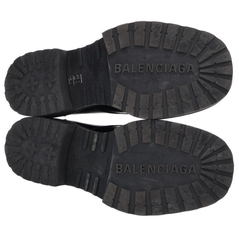 BALENCIAGA 850556 Venom Derby Shoes Black Sneakers Size EU 43