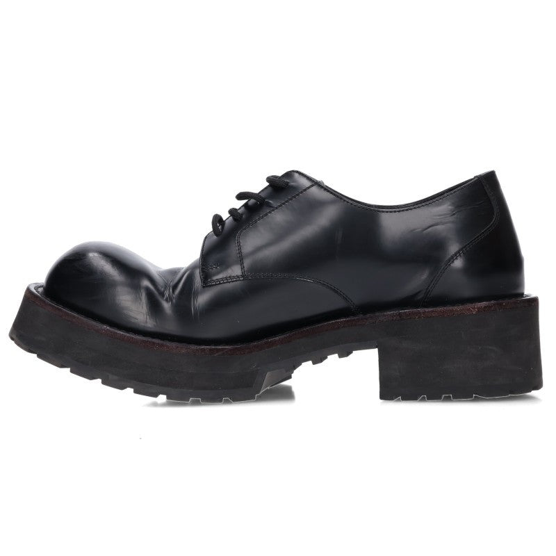 BALENCIAGA 850556 Venom Derby Shoes Black Sneakers Size EU 43
