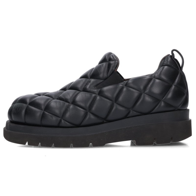 BOTTEGA VENETA Diamond Quilted Slip-On Black Size EU 43